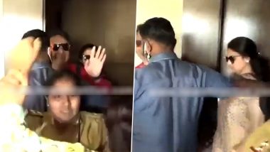 Naresh’s Third Wife Ramya Raghupathi Tries To Attack The Actor And Pavithra Lokesh, Video Goes Viral – WATCH